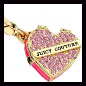 Juicy Couture 2014 Limited Edition Pave Heart Candy Box Charm